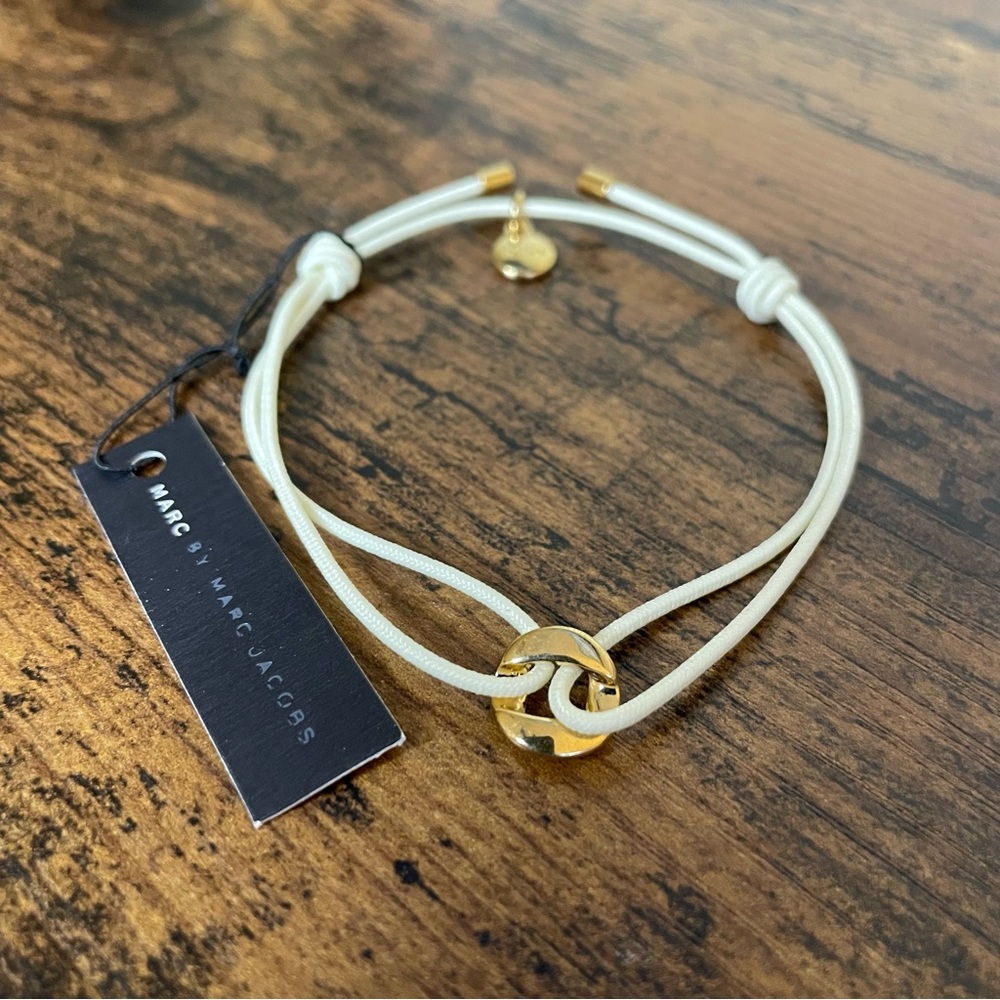 Marc by Marc Jacobs Cream Bracelet NWT - Picture 2 of 7